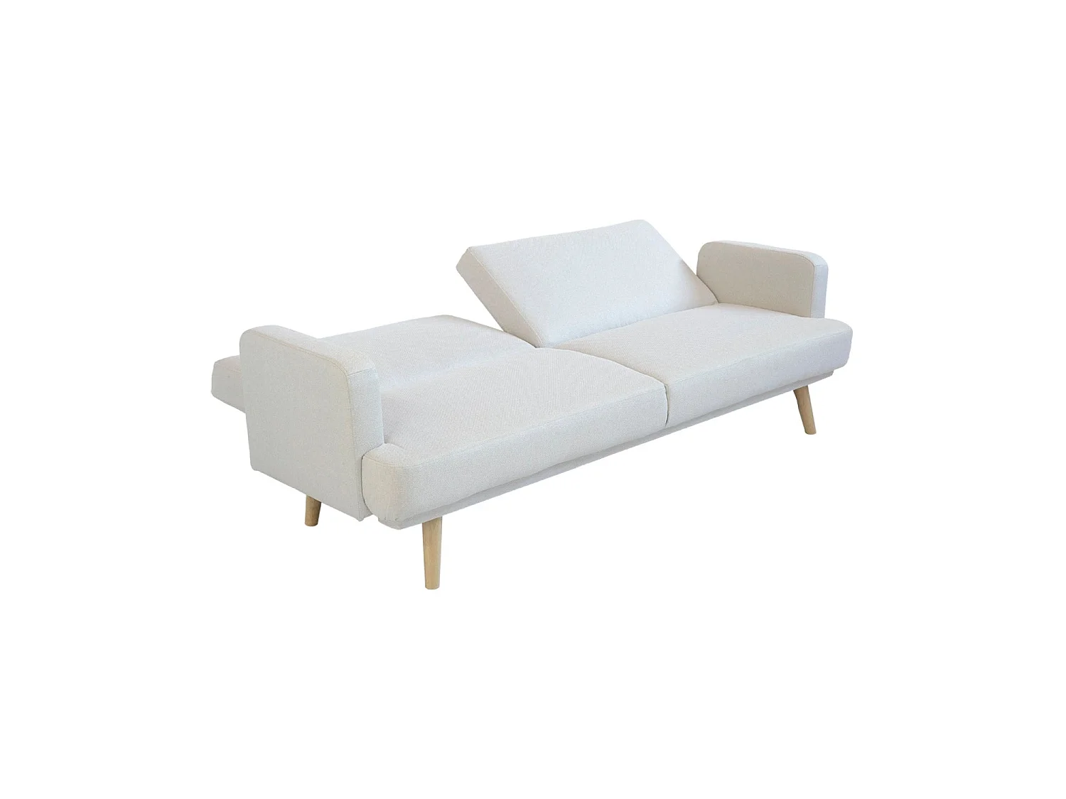 Sofá cama de 3 plazas Rene - Color Beige - Homekit