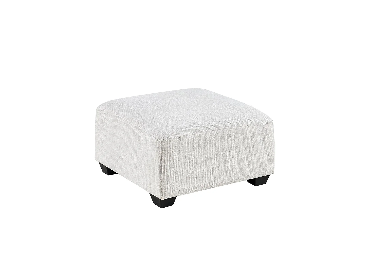 Módulo de sofá liza reposapiés/puf beige para hogar moderno mueble de almacenaje  - Homekit