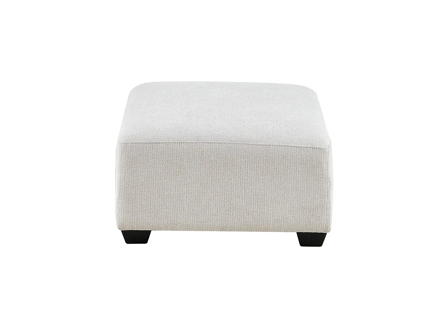 Módulo de sofá liza reposapiés/puf beige para hogar moderno mueble de almacenaje  - Homekit