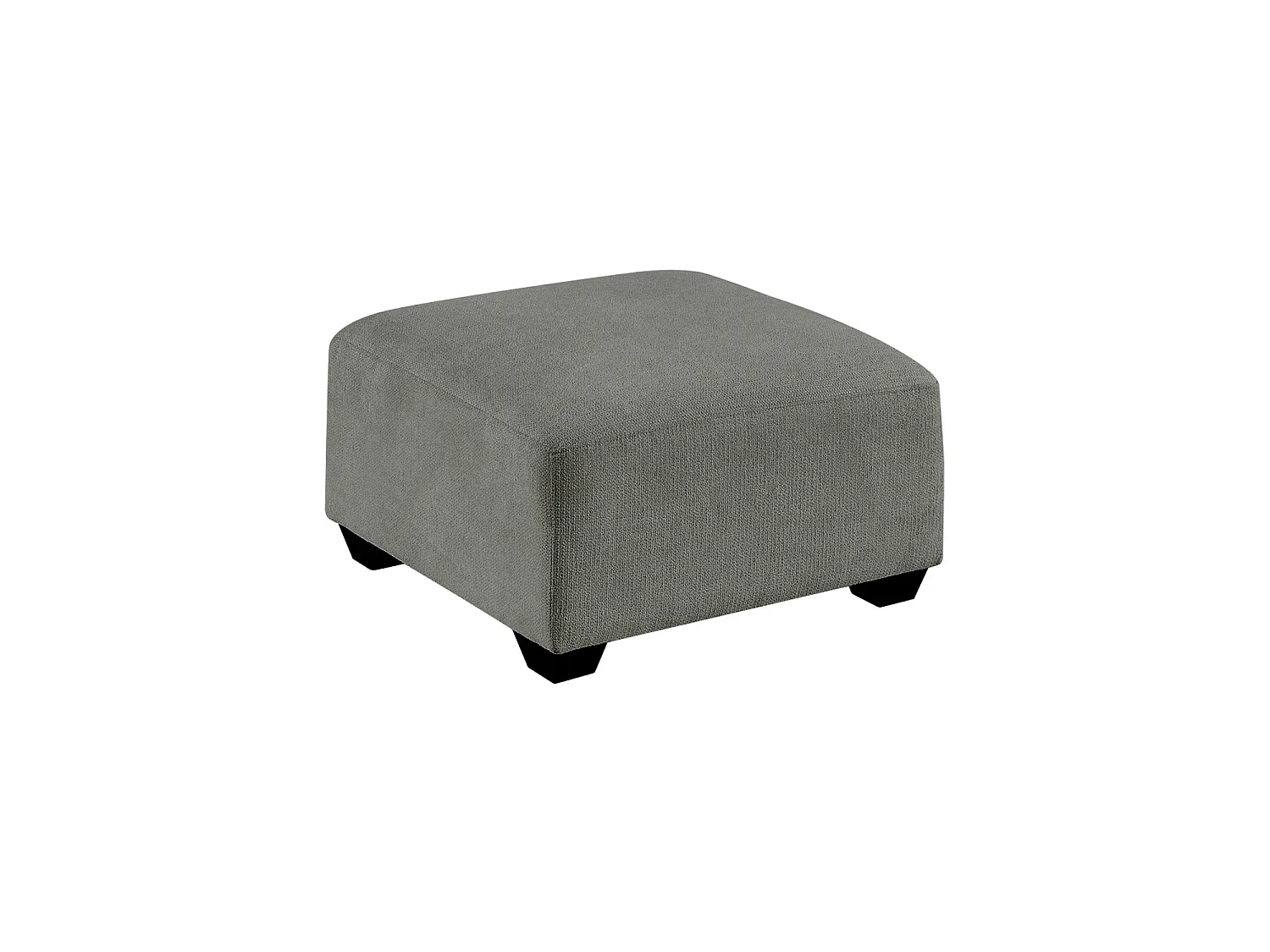 Módulo de sofá liza reposapiés/puf verde para hogar moderno mueble de almacenaje  - Homekit