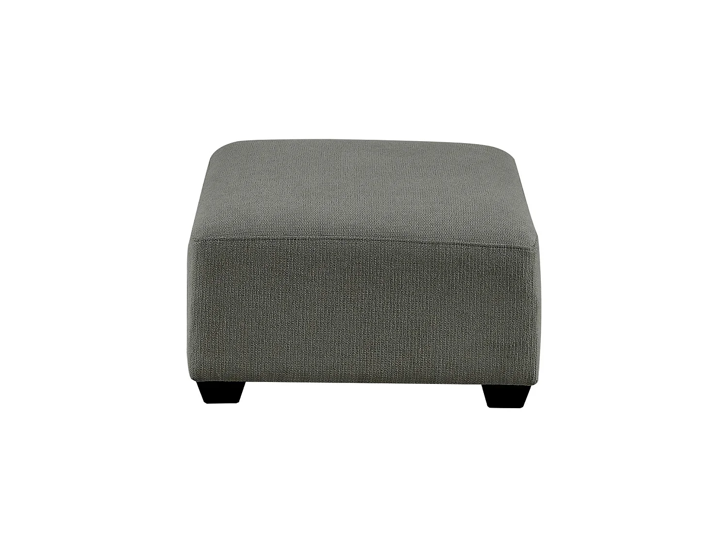 Módulo de sofá liza reposapiés/puf verde para hogar moderno mueble de almacenaje  - Homekit