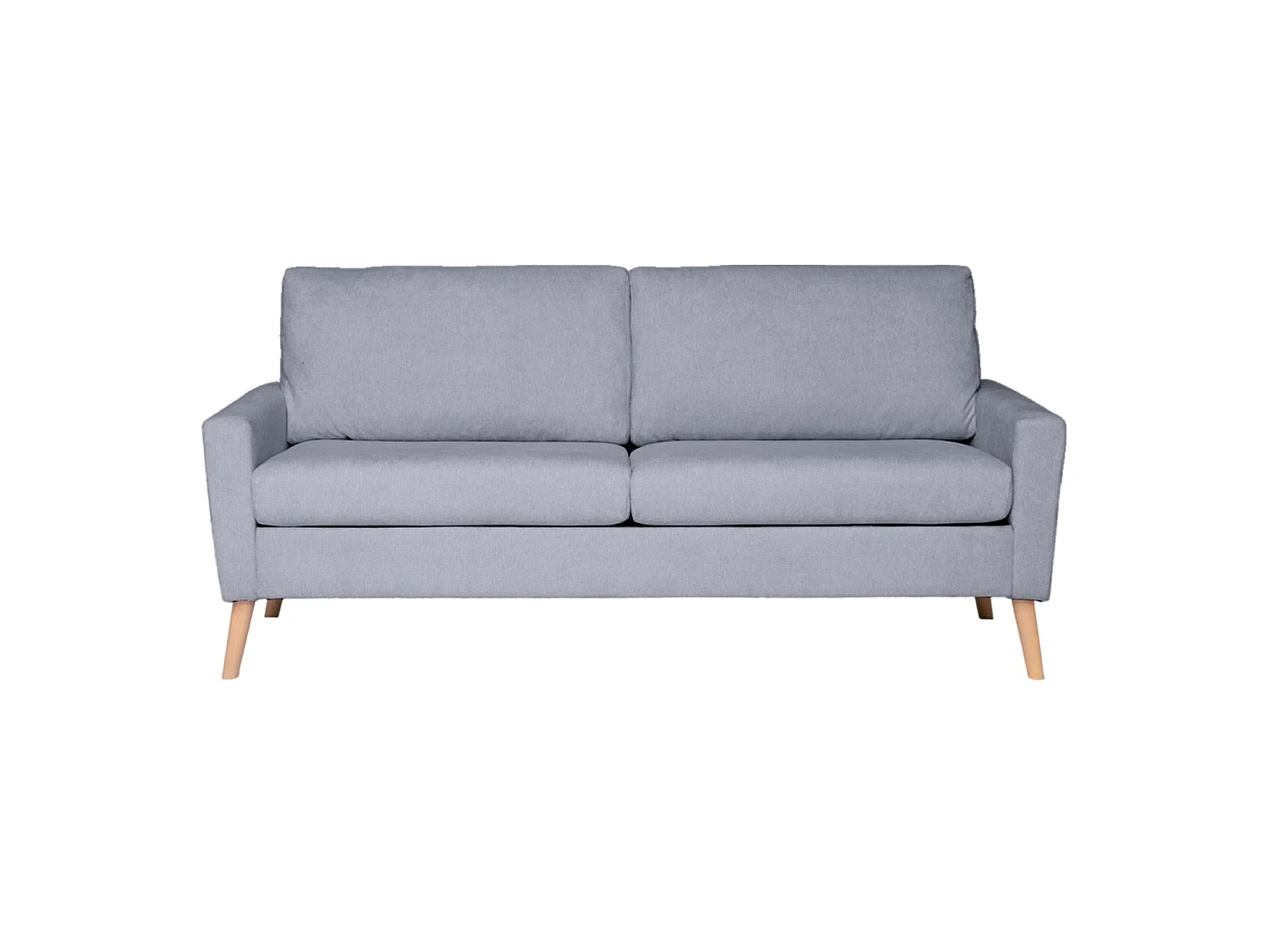 Sofá de 3 plazas sophie  gris para hogar moderno mueble de almacenaje  - Homekit