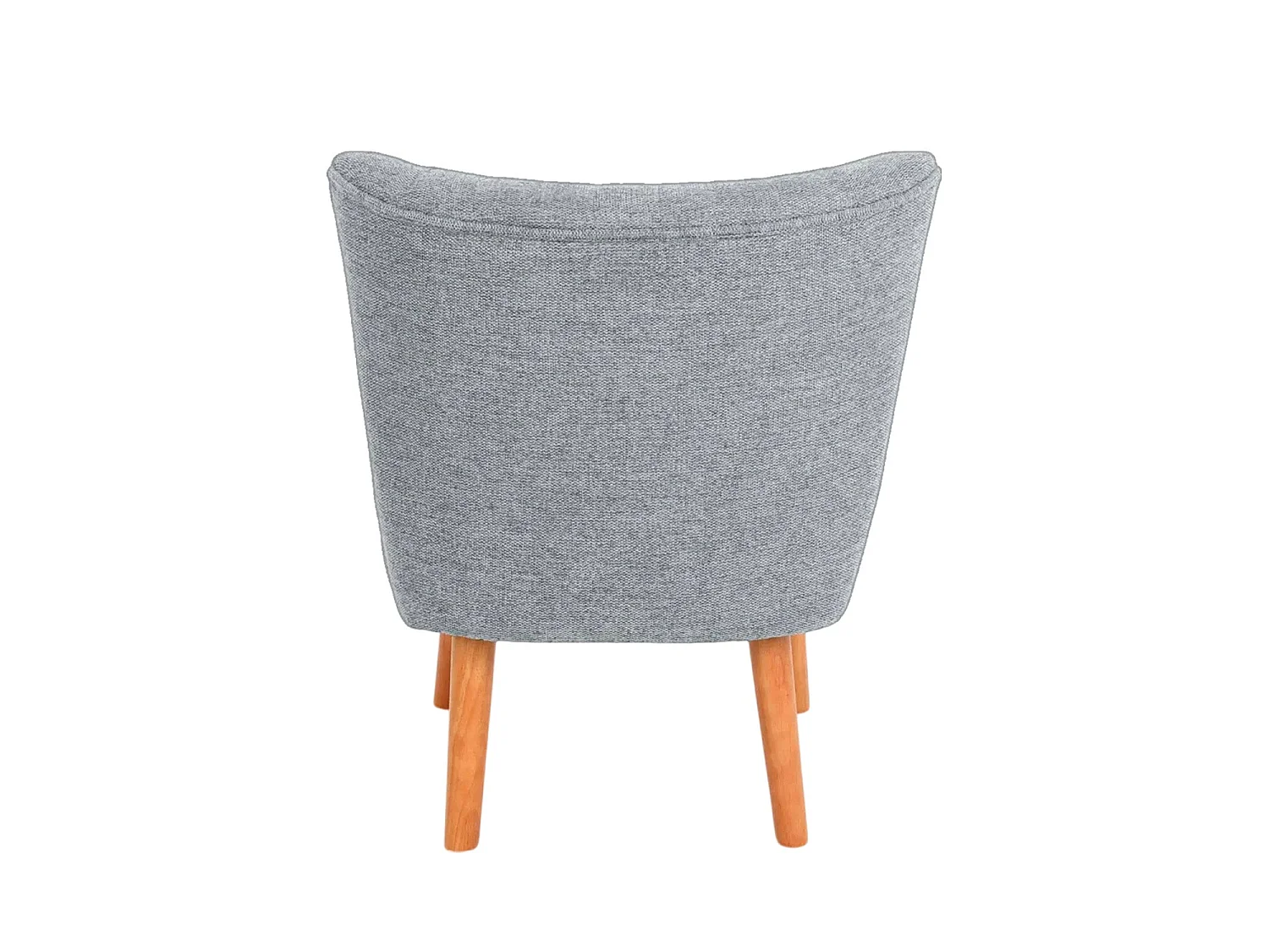 Sillón tapizado en tela eve  gris para hogar moderno mueble de almacenaje  - Homekit