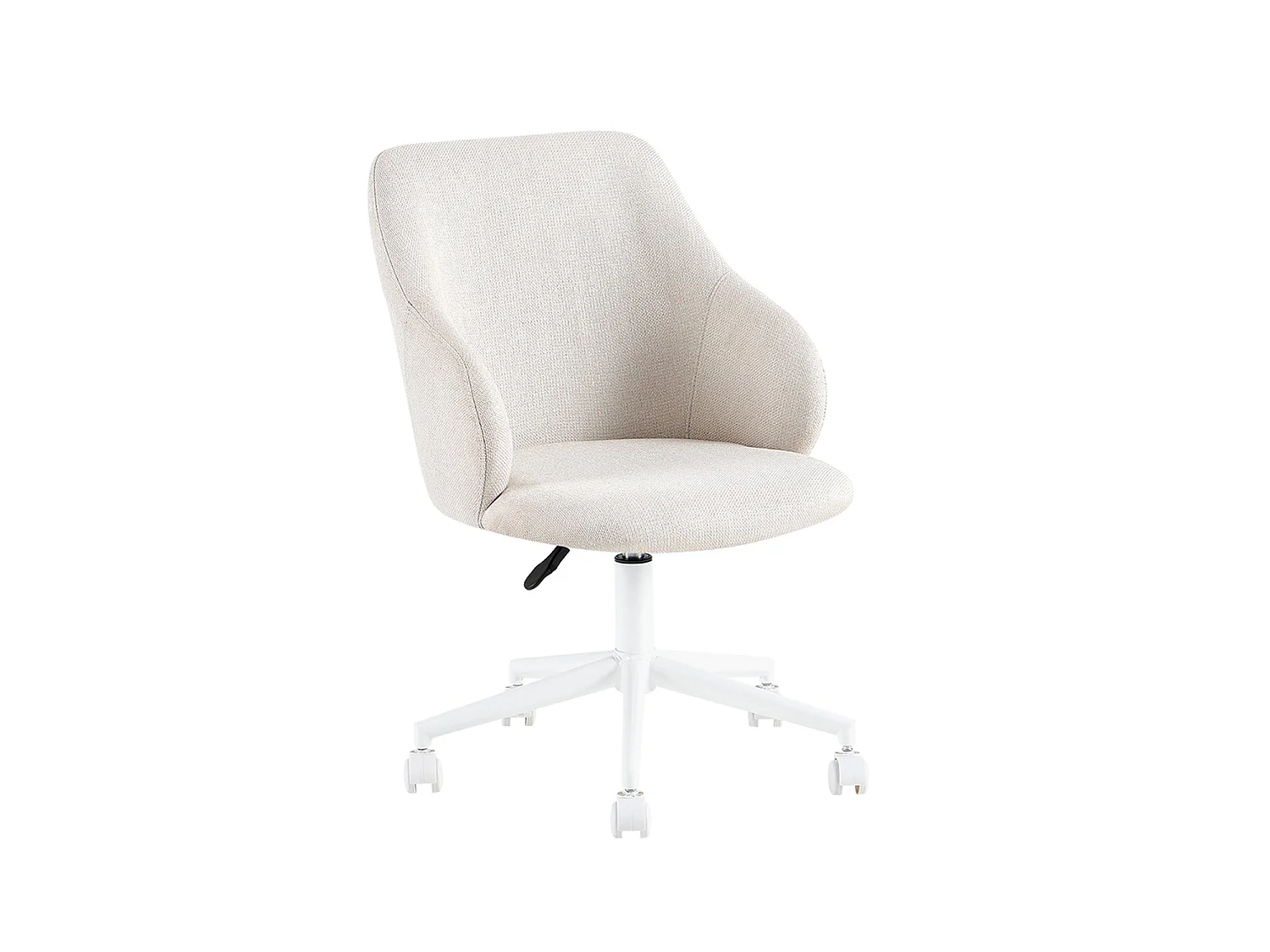 Silla de escritorio liliana beige para hogar moderno mueble de almacenaje  - Homekit