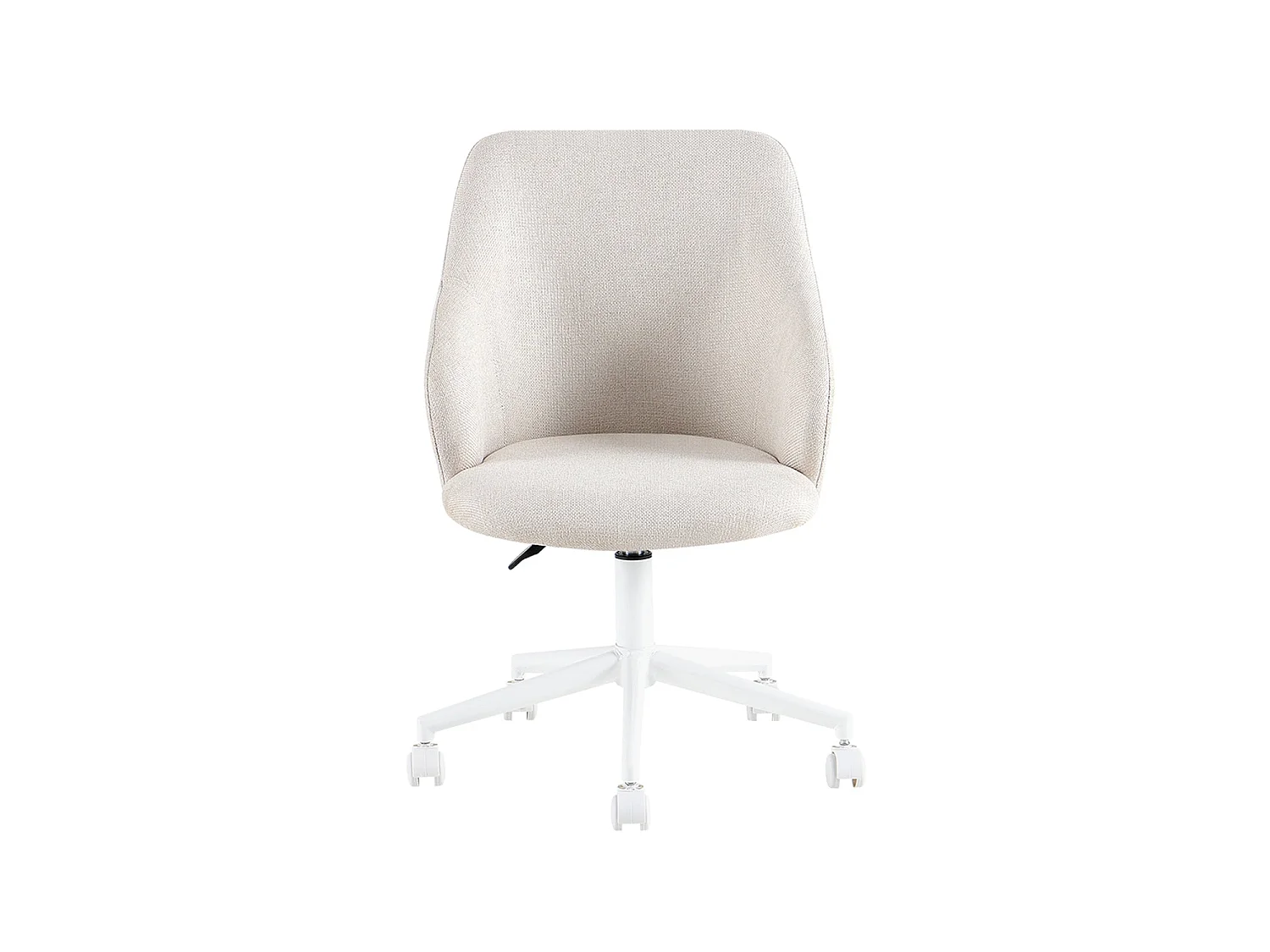 Silla de escritorio liliana beige para hogar moderno mueble de almacenaje  - Homekit