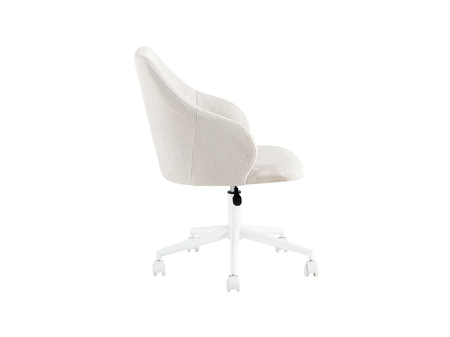 Silla de escritorio liliana beige para hogar moderno mueble de almacenaje  - Homekit