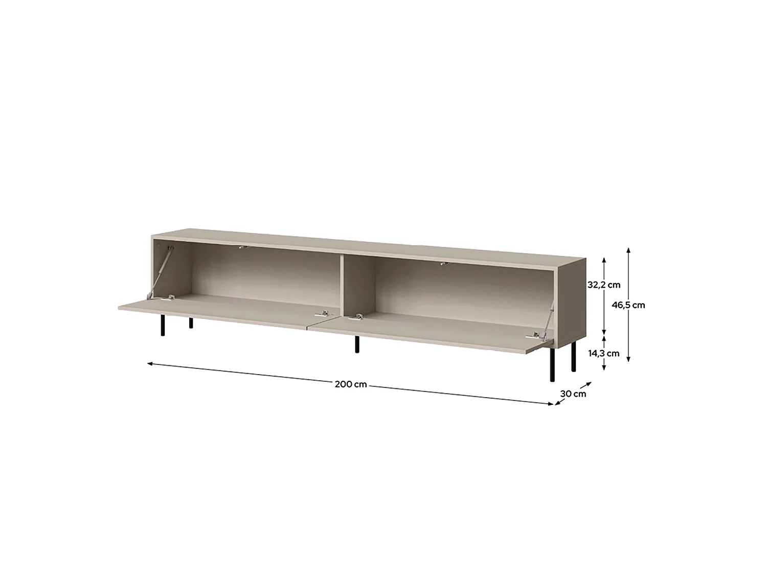Mueble tv lila  beige para hogar moderno mueble de almacenaje  - Homekit