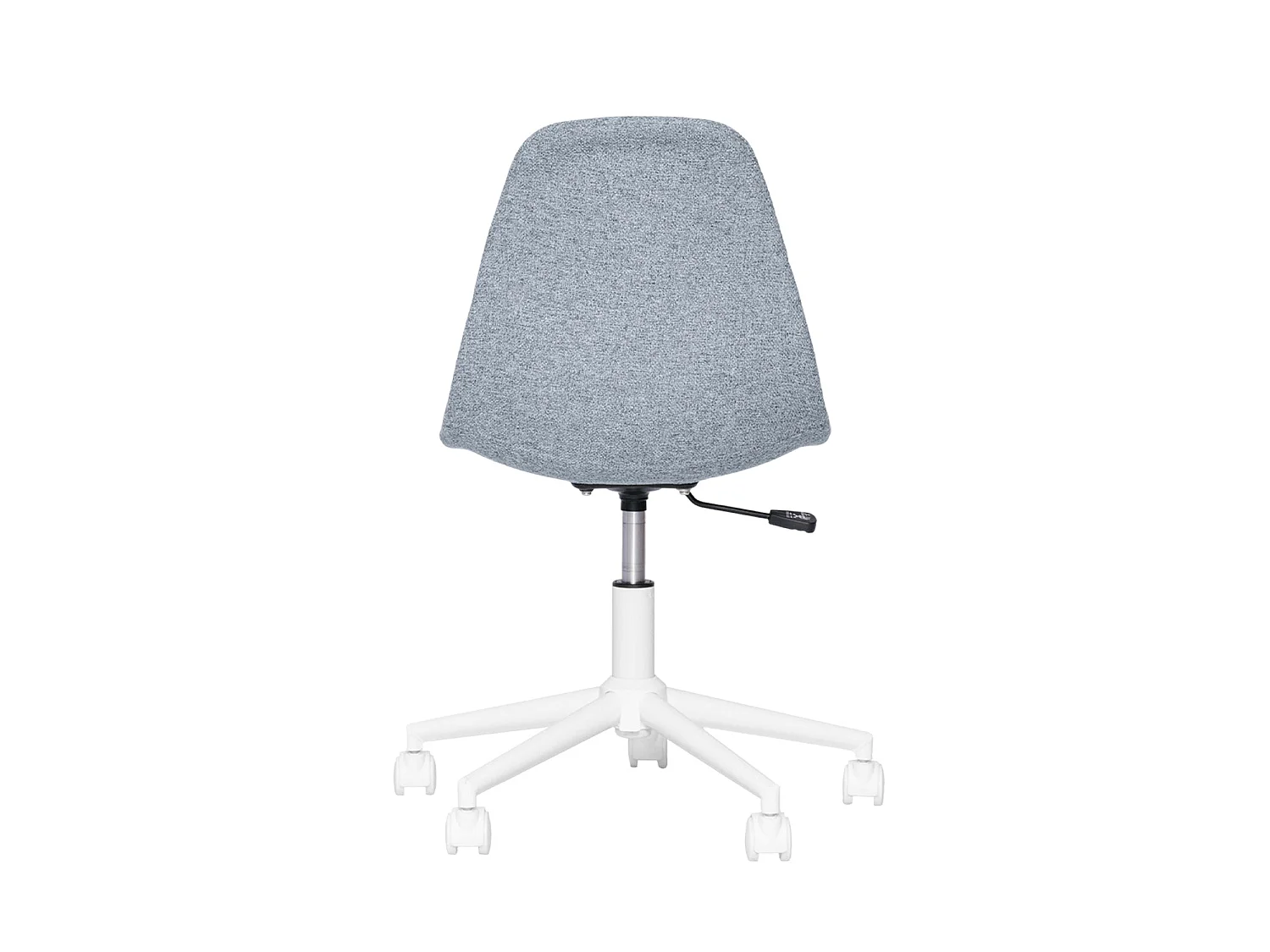 Silla de escritorio nicole gris para hogar moderno mueble de almacenaje  - Homekit
