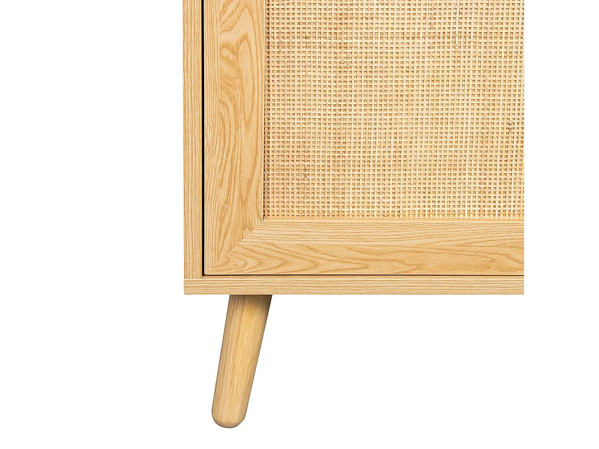 Mueble TV ratán Clare - Color Madera natural - Homekit