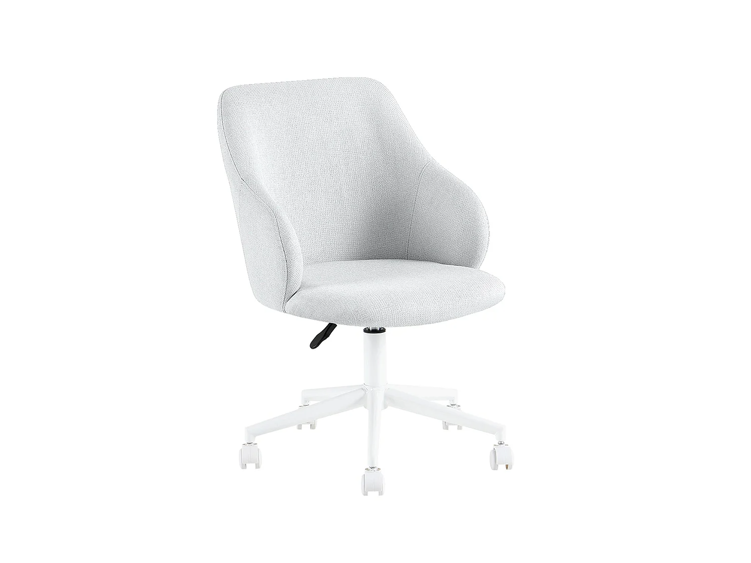 Silla de escritorio liliana gris para hogar moderno mueble de almacenaje  - Homekit