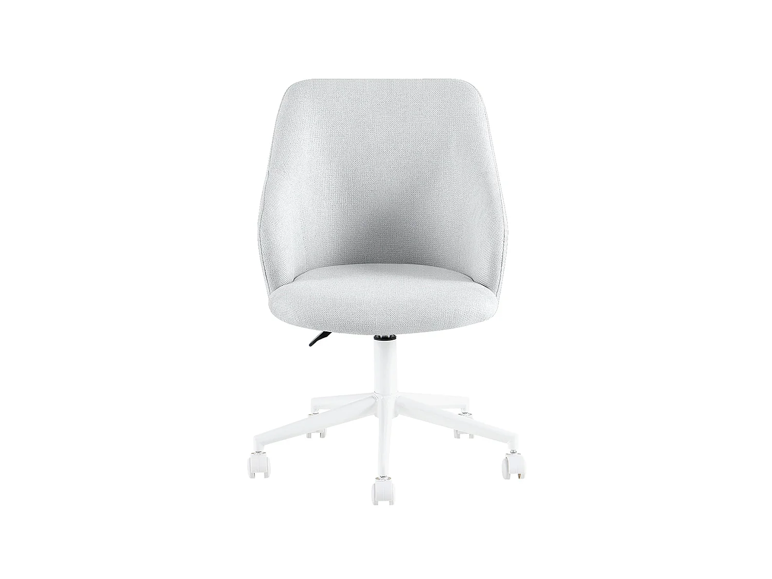 Silla de escritorio liliana gris para hogar moderno mueble de almacenaje  - Homekit