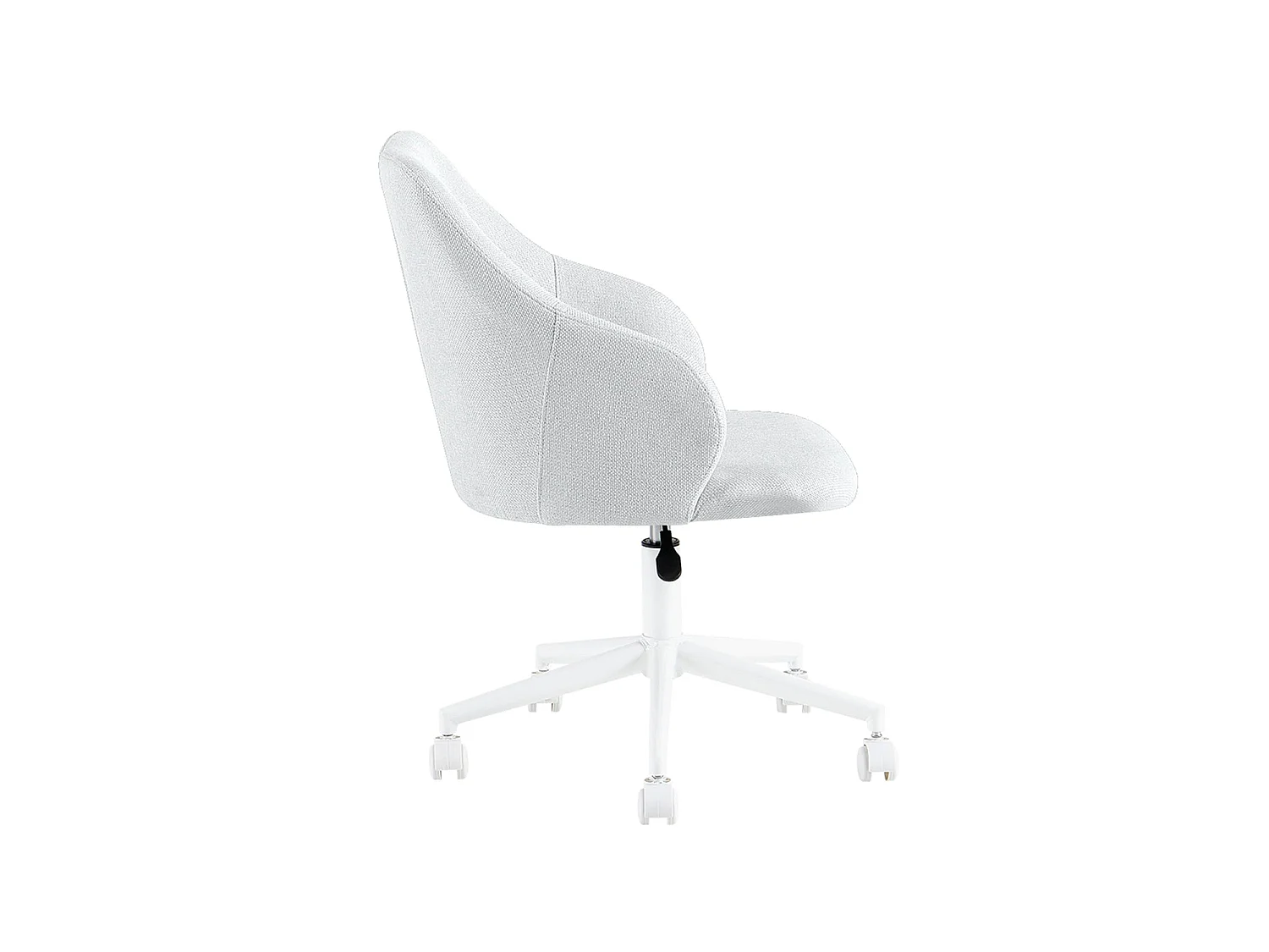 Silla de escritorio liliana gris para hogar moderno mueble de almacenaje  - Homekit