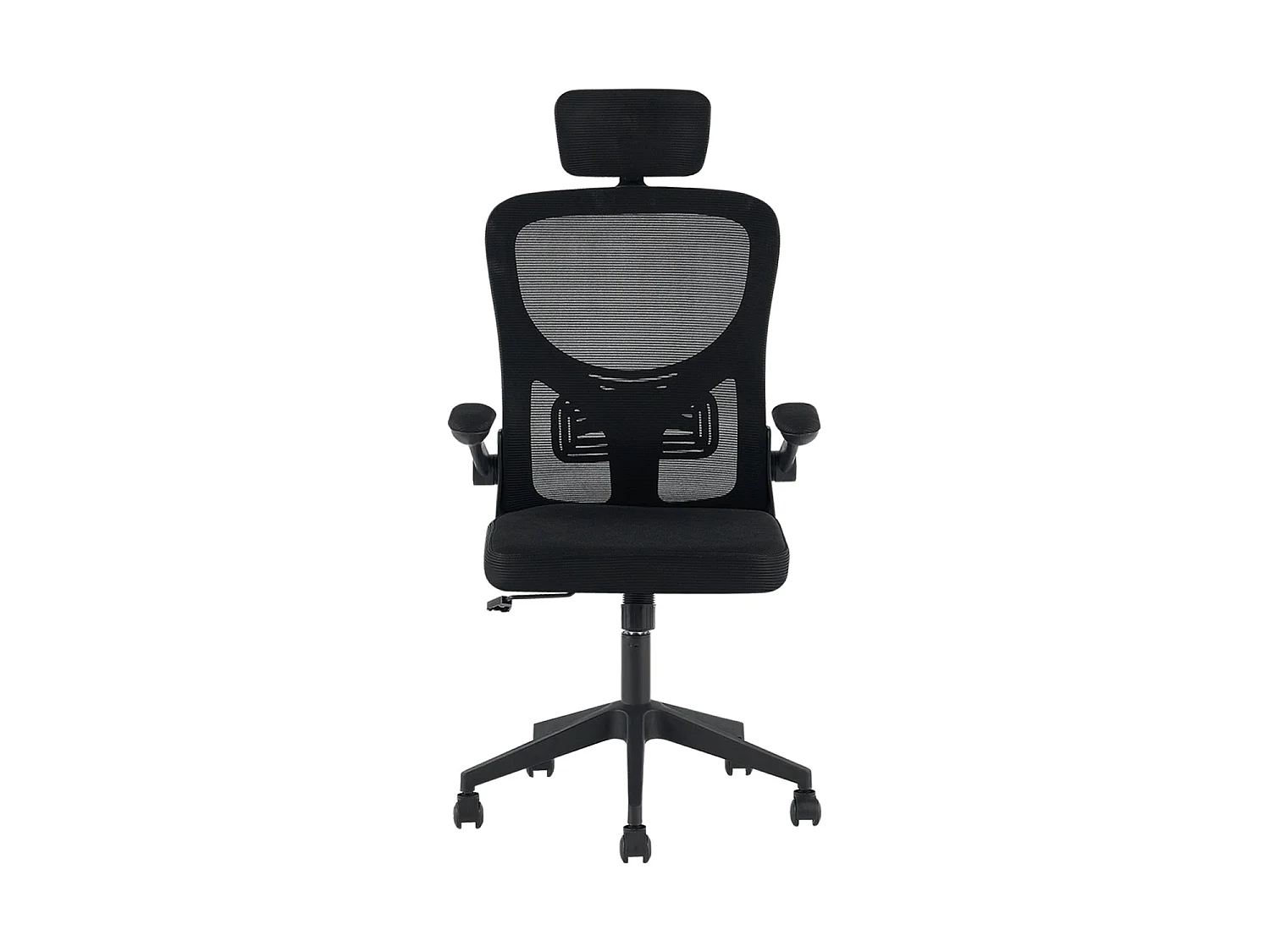Silla de escritorio maude negro para hogar moderno mueble de almacenaje  - Homekit