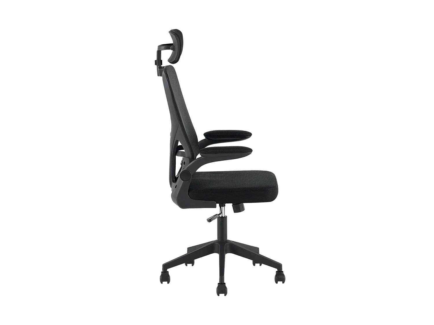 Silla de escritorio maude negro para hogar moderno mueble de almacenaje  - Homekit