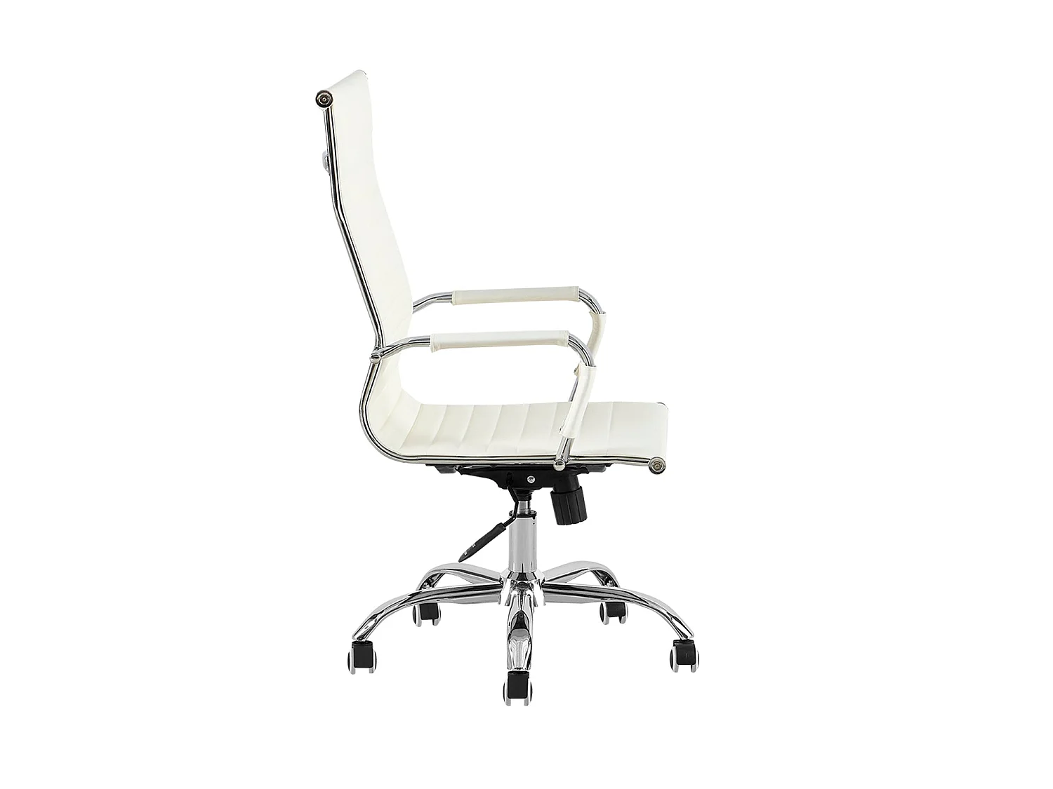 Silla de escritorio shelley blanco para hogar moderno mueble de almacenaje  - Homekit