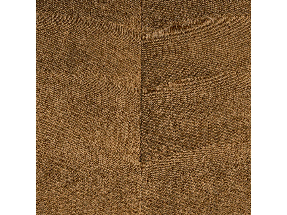 Alba - Chauffeuse lounge compressée 1 place en tissu - Bronze