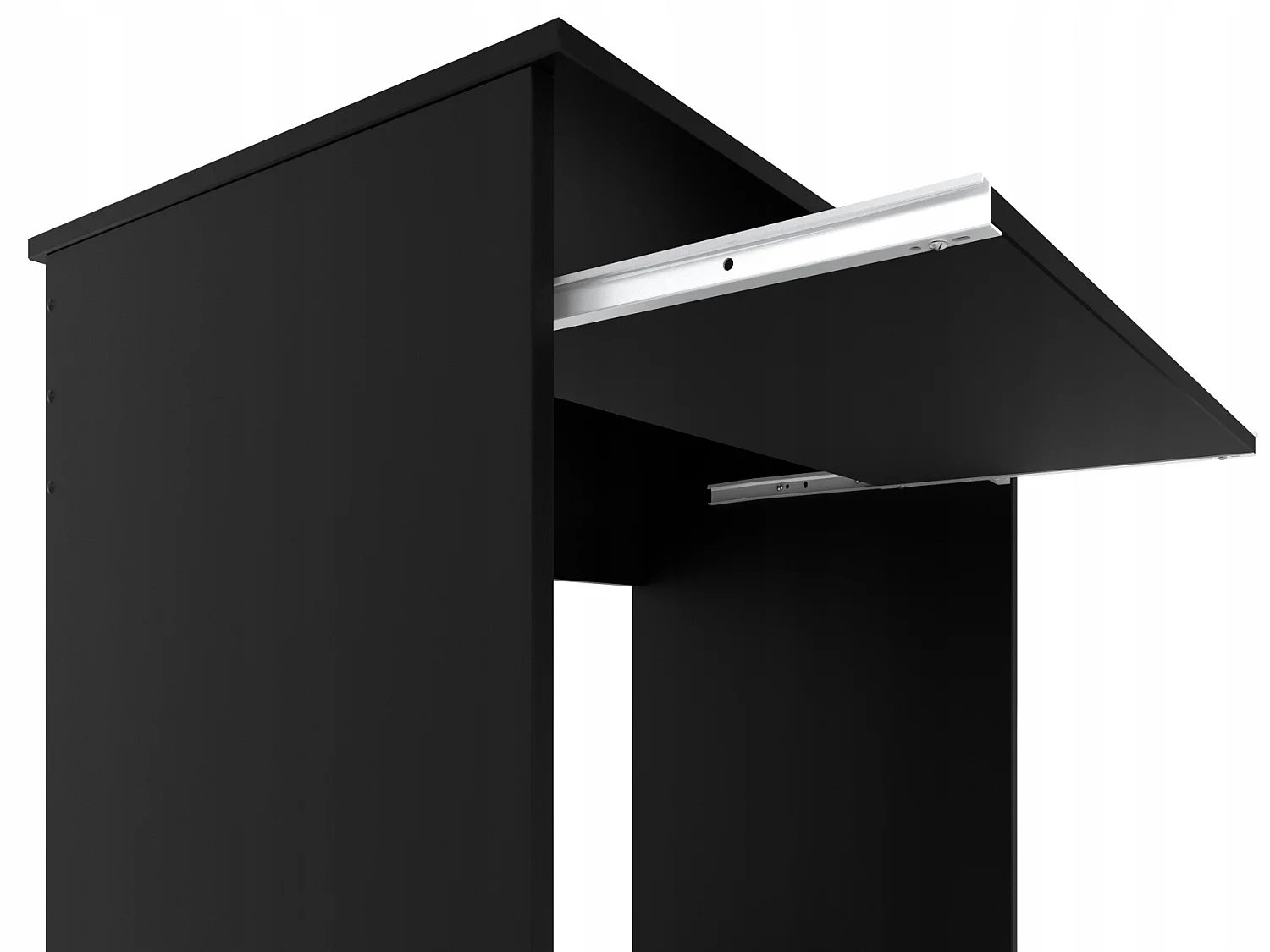 Biurko Małe Stiv-Meble Biurko Szkolne HIT 68cm Czarny Mat 68x51x74 cm 1 szt.