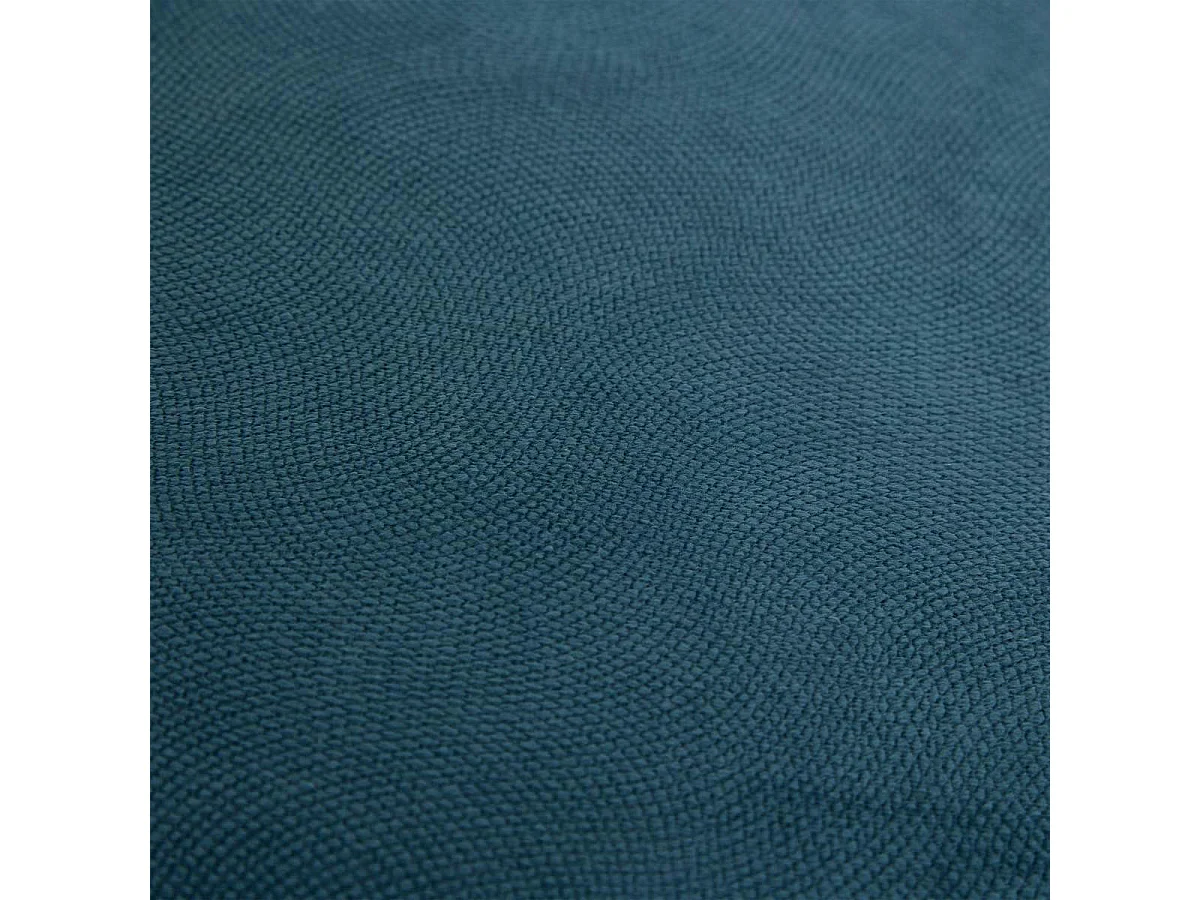 Galette de Chaise Uni "Lilou" 38x38cm Bleu Égéen