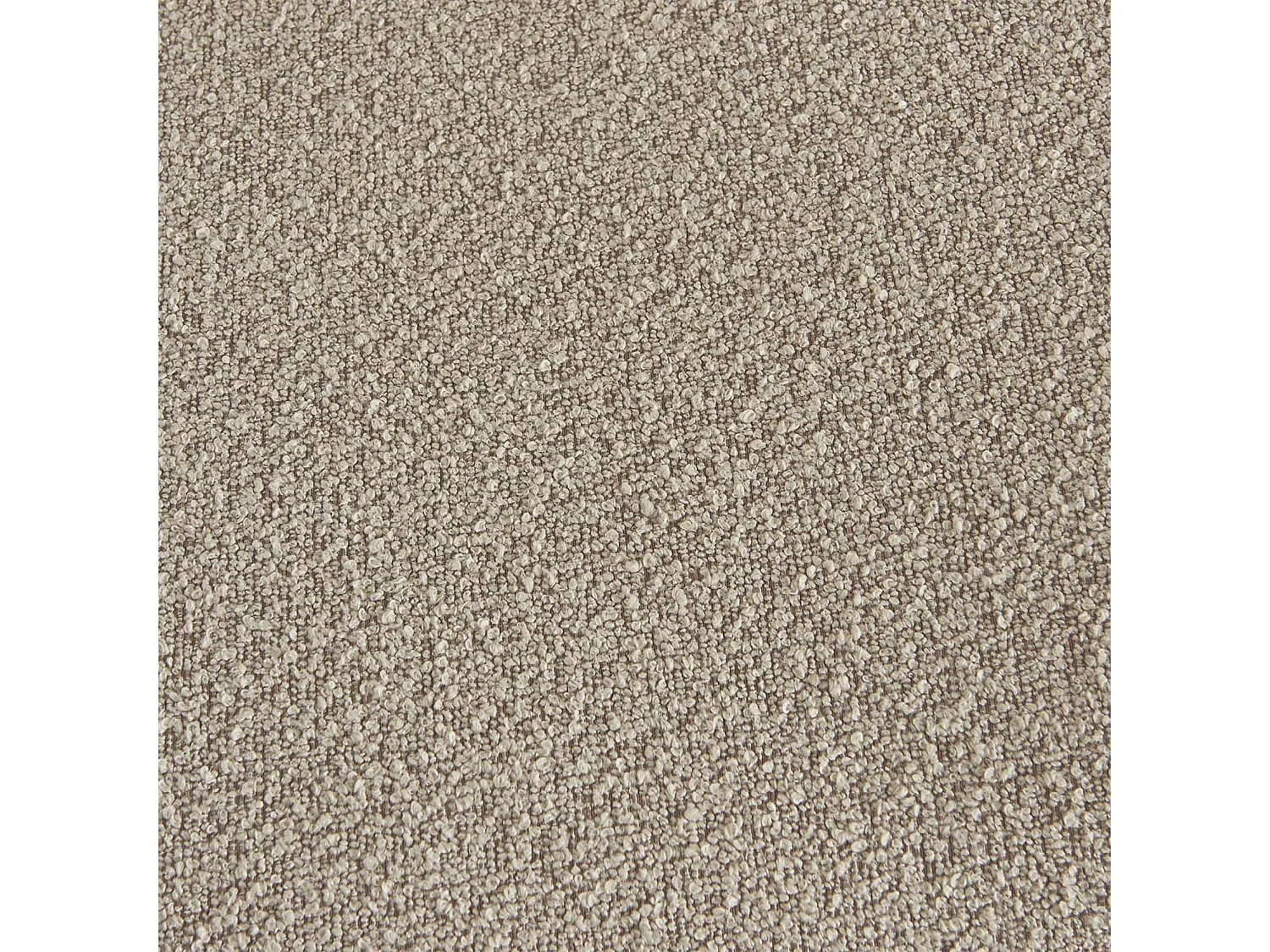 Sillón de borreguito texturizada con reposapiés beige