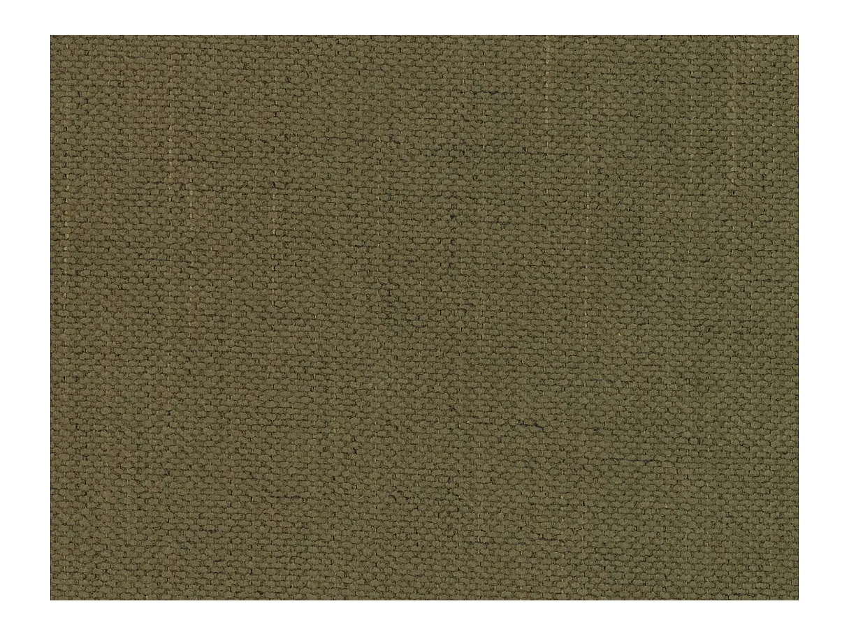 Canapé d'angle droit 3 places en tissu vert MILOE