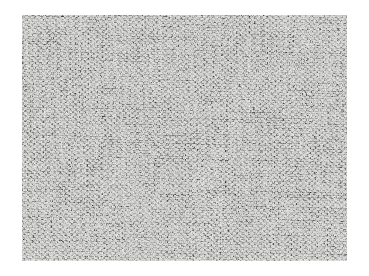 Canapé d'angle droit 3 places en tissu gris clair MILOE