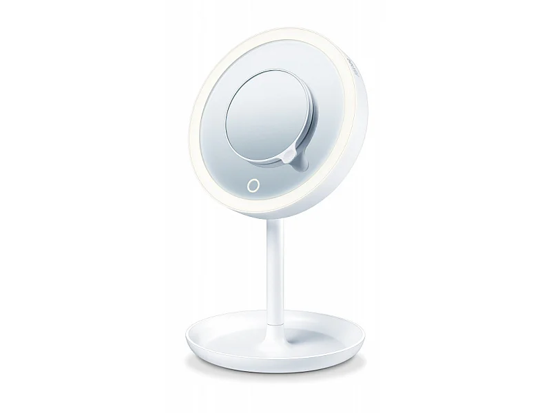 Miroir cosmétique lumineux Beurer BS45 avec grossissement x5 et arrêt automatique