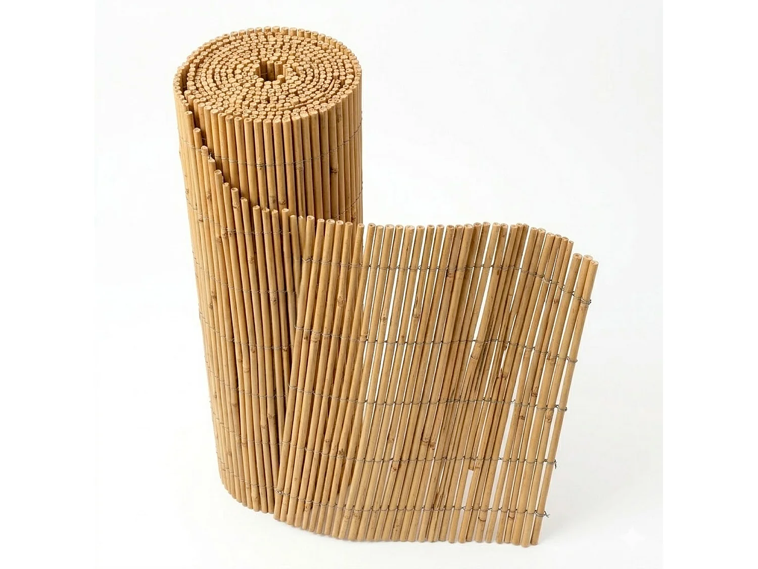 Arella In Cannette Di Bambù Naturale Per Copertura Ombreggiante Da Esterno Ideale Per Creare Privacy In Giardino Balcone Recinzioni Resistenti 1 x 3 Metri