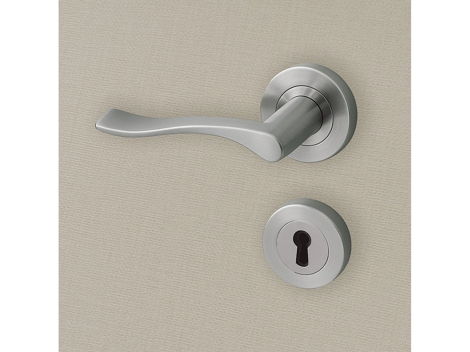 Poignée de porte d'intérieur à cylindre Livourne - Reivilo