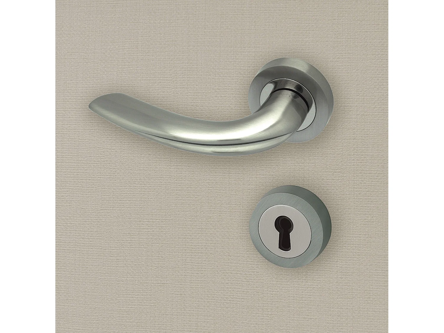 Poignée de porte d'intérieur à cylindre Vérone - Reivilo