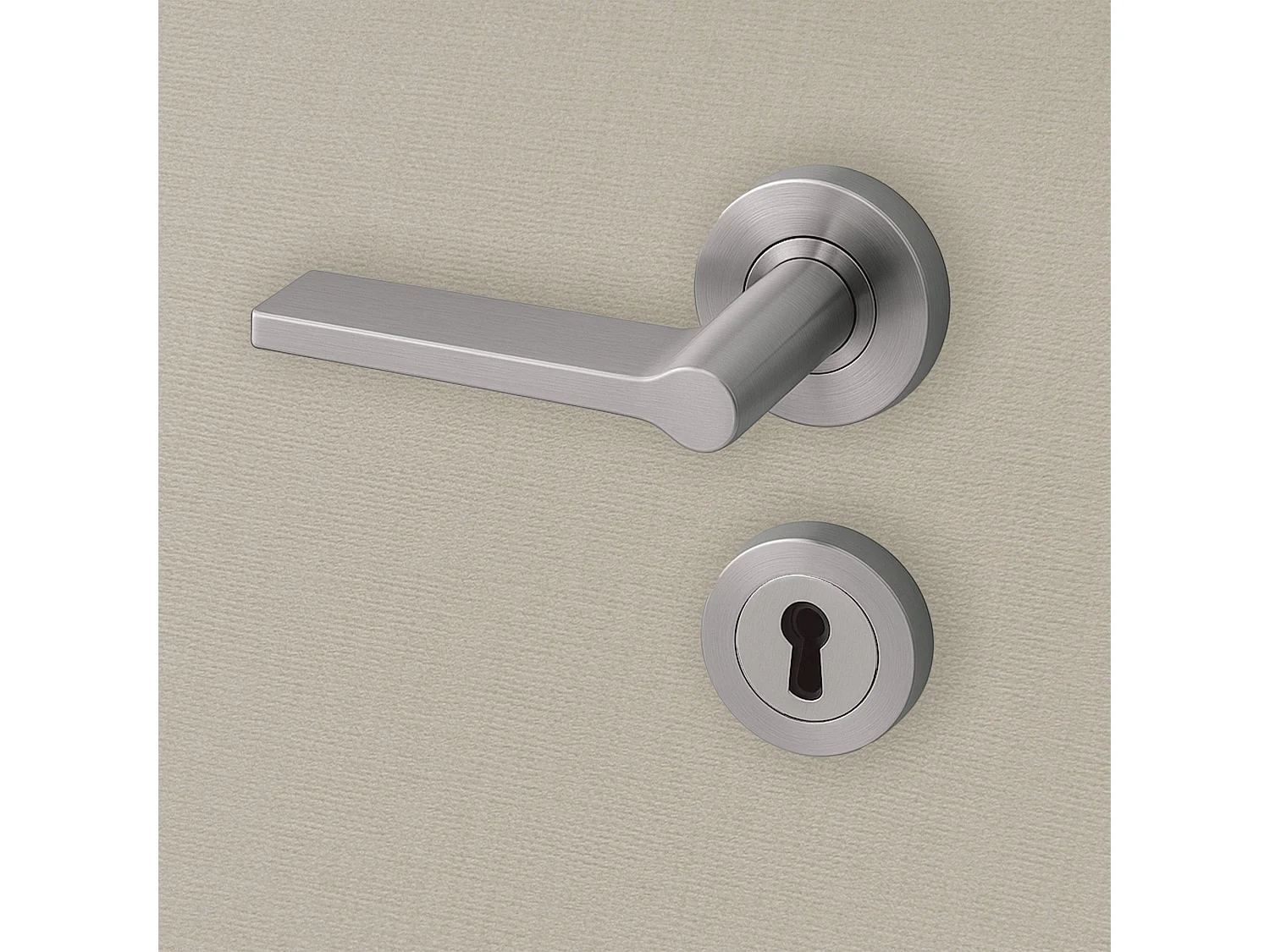 Poignée de porte d'intérieur à cylindre Syracuse - Reivilo