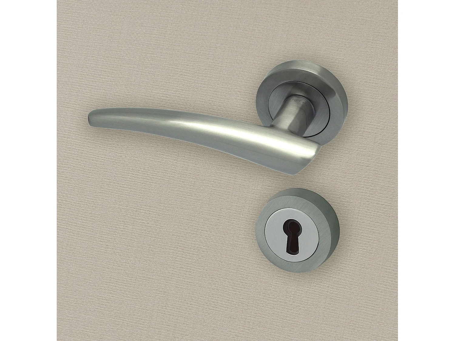 Poignée de porte d'intérieur à cylindre Bergame - Reivilo