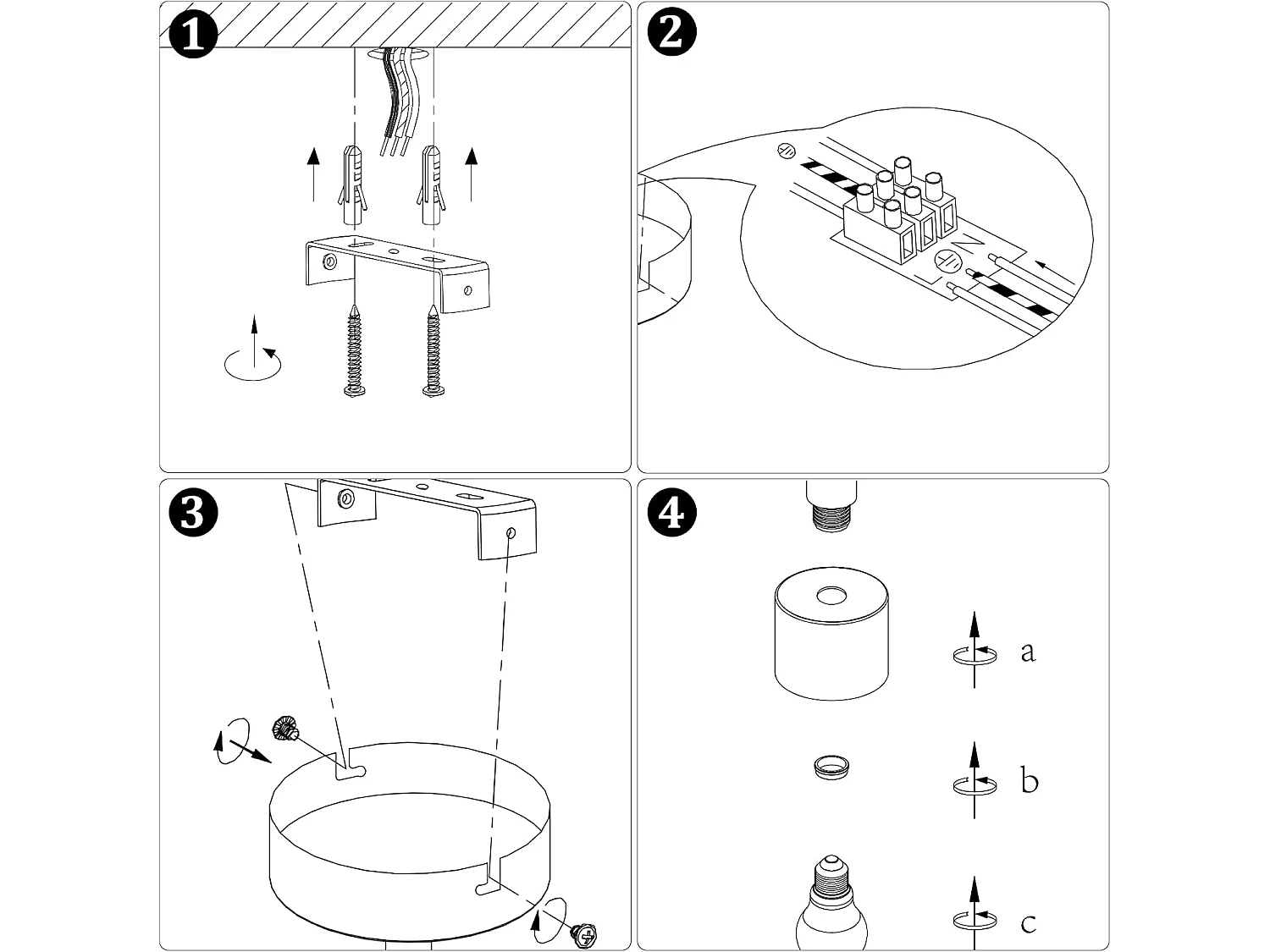 NETTLIFE Suspension Vintage Noire E27, Lustre Salle à Manger Hauteur Réglable, Luminaire de Cuisine et Chambre, Design Industriel, Sans Ampoule