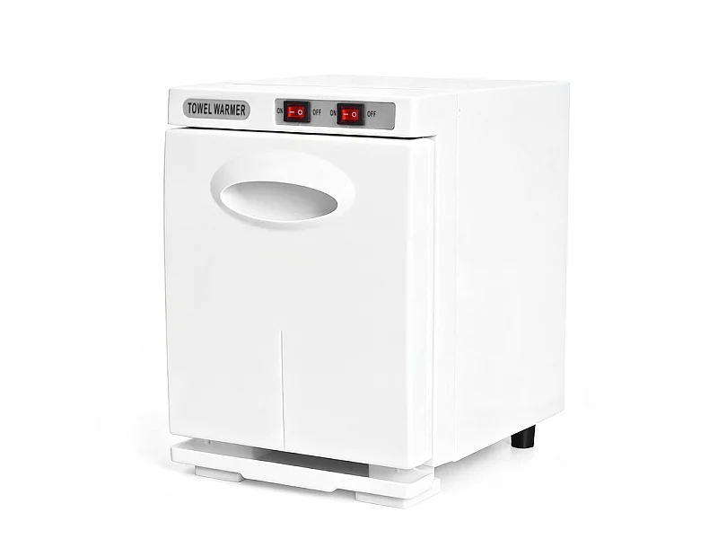 Nettlife Chauffe-Serviette UV 5L, Stérilisateur de Serviettes Électrique 360° Pro pour Salon de Beauté, Spa, Hôtel et Salle de Bain - Blanc