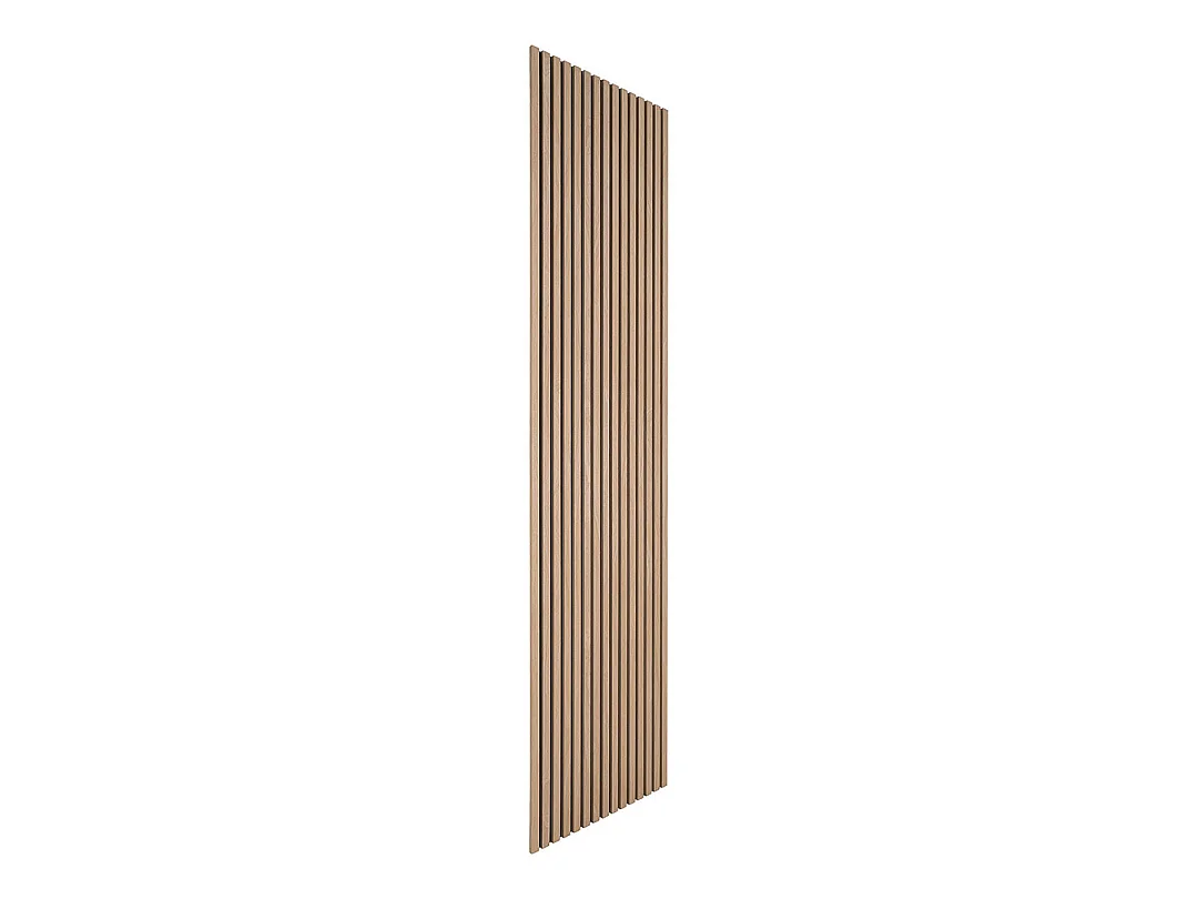 Acoustic - Lot de 2 panneaux en tasseaux de bois - Bois clair