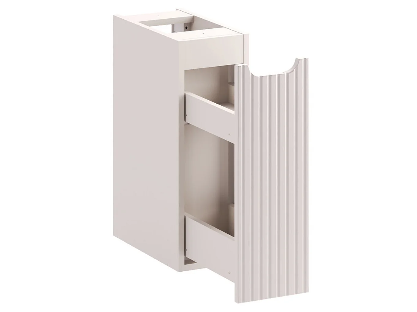 Ensemble meuble salle de bain suspendu NOVA Taupe avec plan Chêne naturel – Design contemporain et rangements intelligents-Largeur 100 cm
