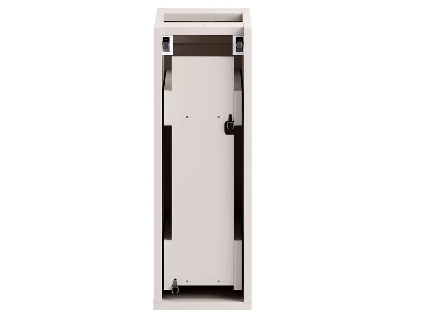 Ensemble meuble salle de bain suspendu NOVA Taupe avec plan Chêne naturel – Design contemporain et rangements intelligents-Largeur 100 cm
