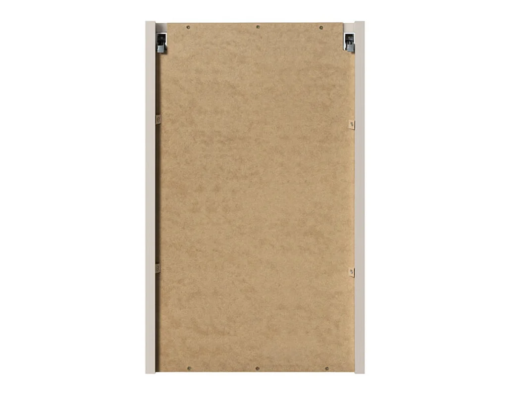 Mueble de pared NOVA de 100 cm con cesta para la ropa, unidad de 2 cajones y encimera.-Topo