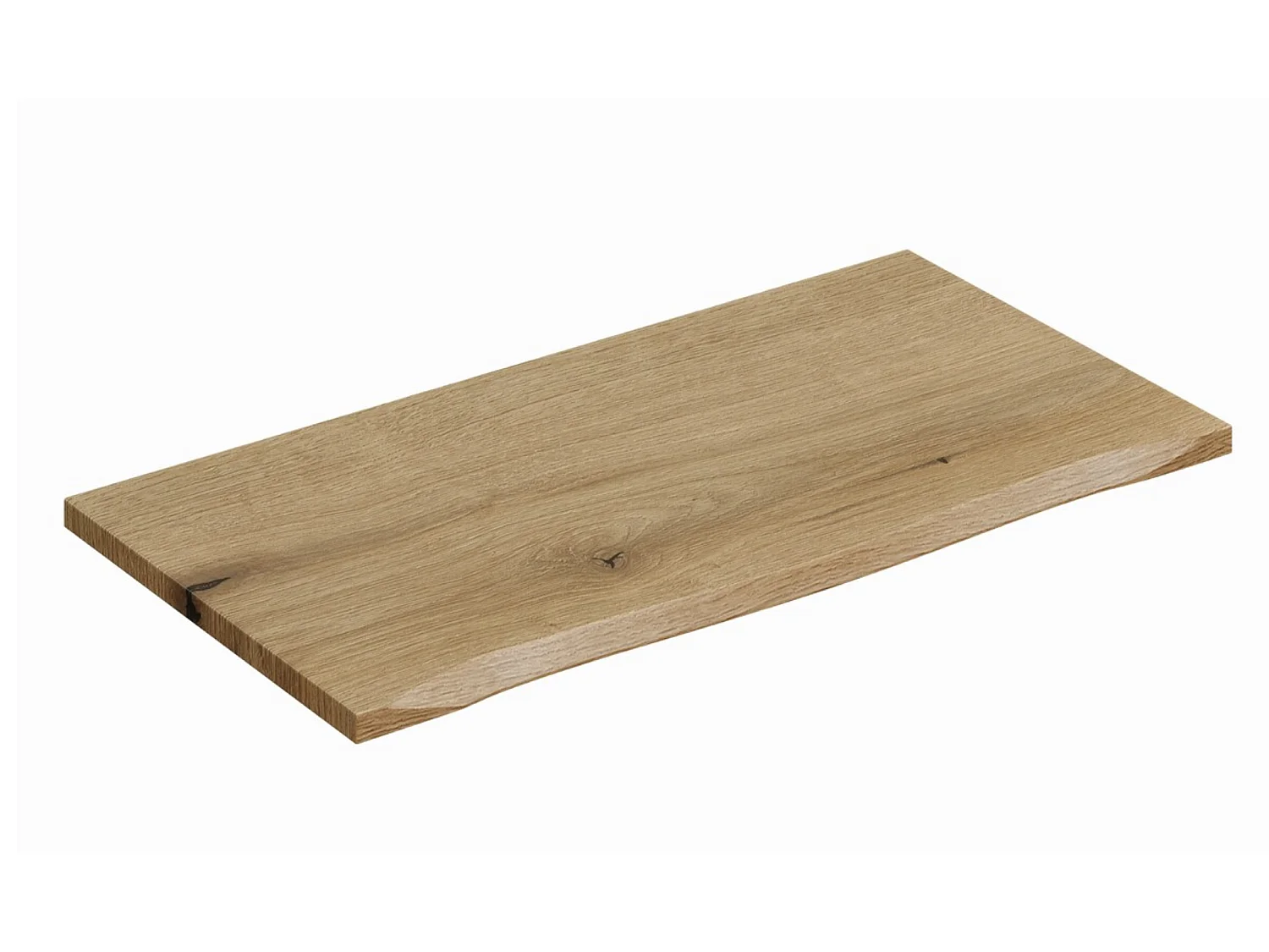 Ensemble meuble salle de bain suspendu NOVA Chêne naturel 80cm-Naturel