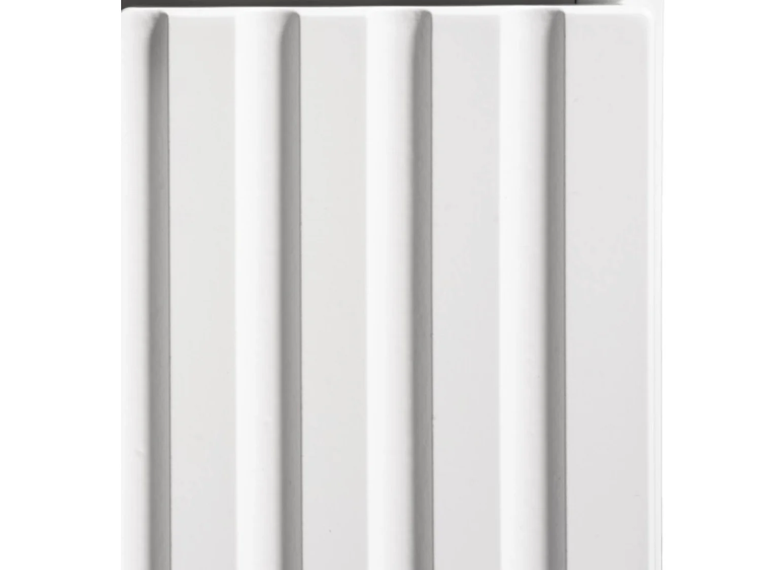 Meuble sous vasque suspendu 2 tiroirs avec plan NOVA-Blanc-Plateau Blanc-Largeur 60 cm