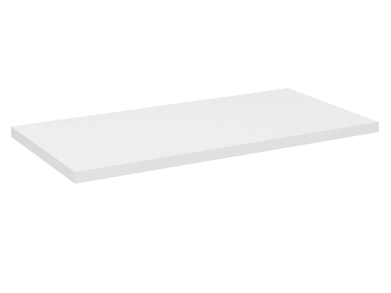 Meuble sous-vasque suspendu 2 portes avec plan NOVA OAK – Naturel et rangement pratique-Naturel/Blanc-Largeur 80 cm