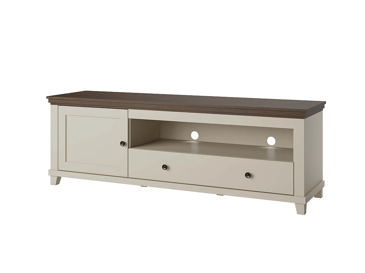 TV-bänk 1 dörr 1 låda 181 cm Martin Beige och Trä