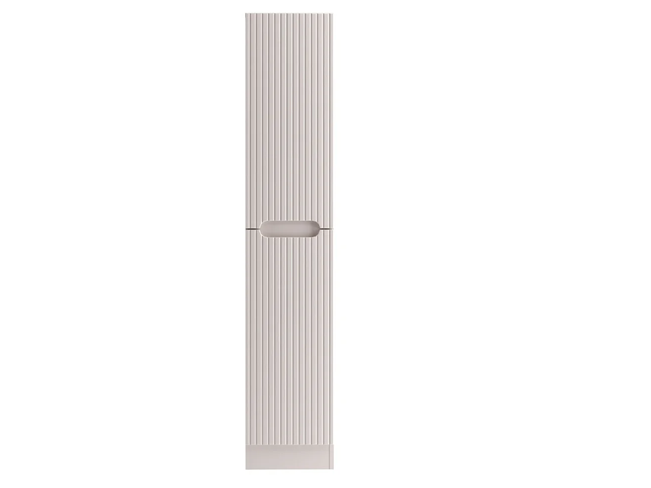 Ensemble meuble salle de bain suspendu SKY Taupe avec vasque et colonne-Largeur 80 cm