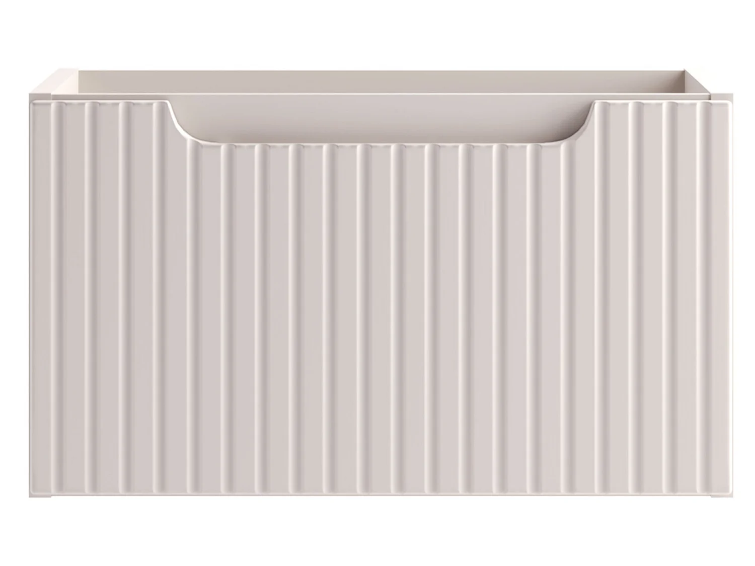 Meuble salle de bain double vasque suspendu NOVA taupe 100cm avec plan Chêne Casella et vasques PATI