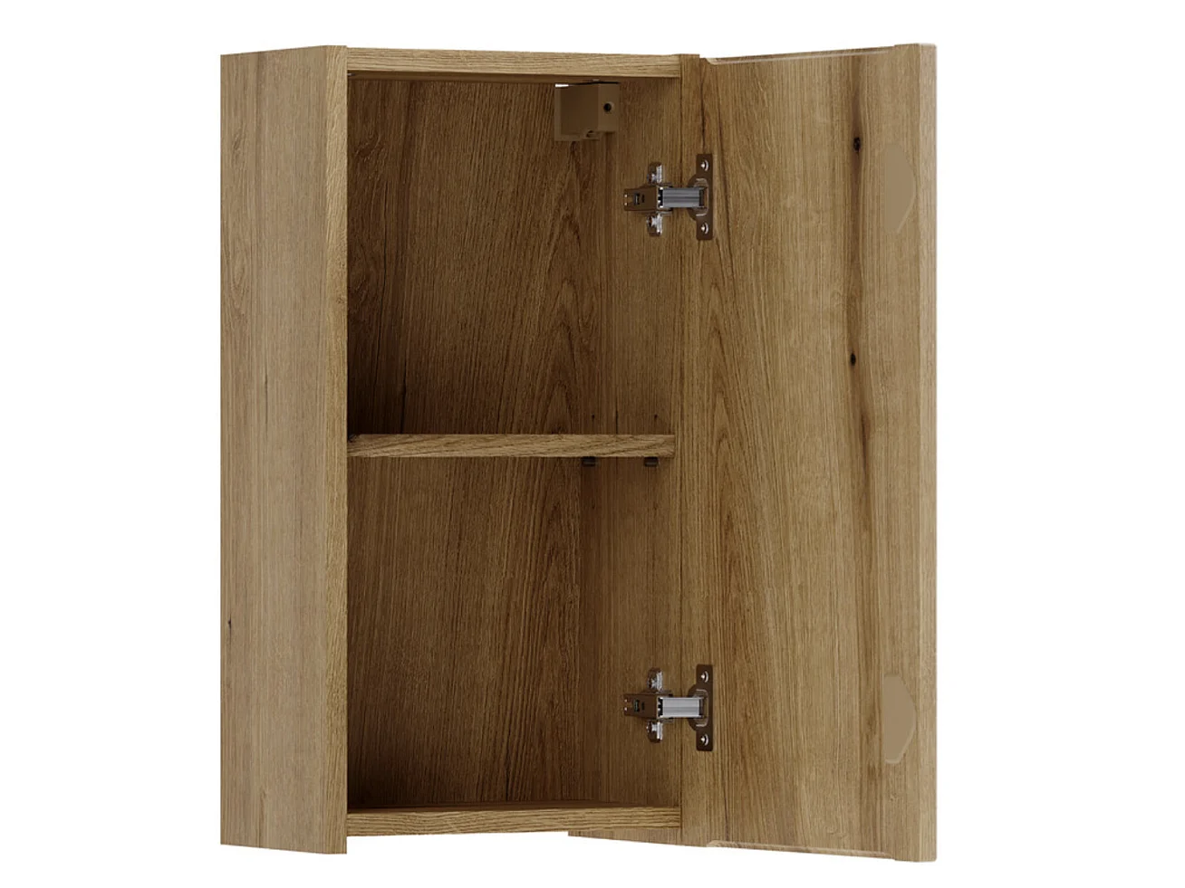 Meuble haut de salle de bain suspendu NOVA - Meuble mural design-Naturel-Largeur 30 cm