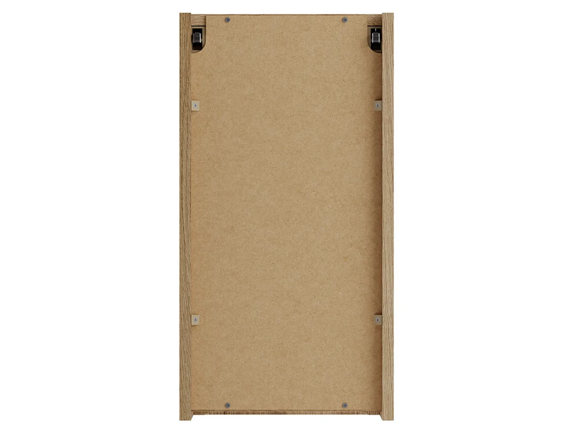 Meuble haut de salle de bain suspendu NOVA - Meuble mural design-Naturel-Largeur 30 cm