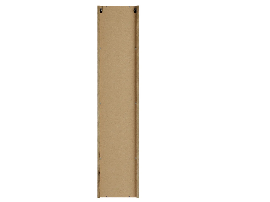 Columna de baño mural NOVA de 30 cm de altura – Armario de pared de diseño moderno-Natural
