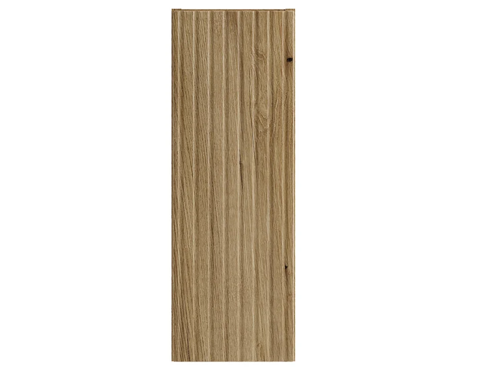 Meuble haut de salle de bain suspendu NOVA - Meuble mural design-Naturel-Largeur 20 cm