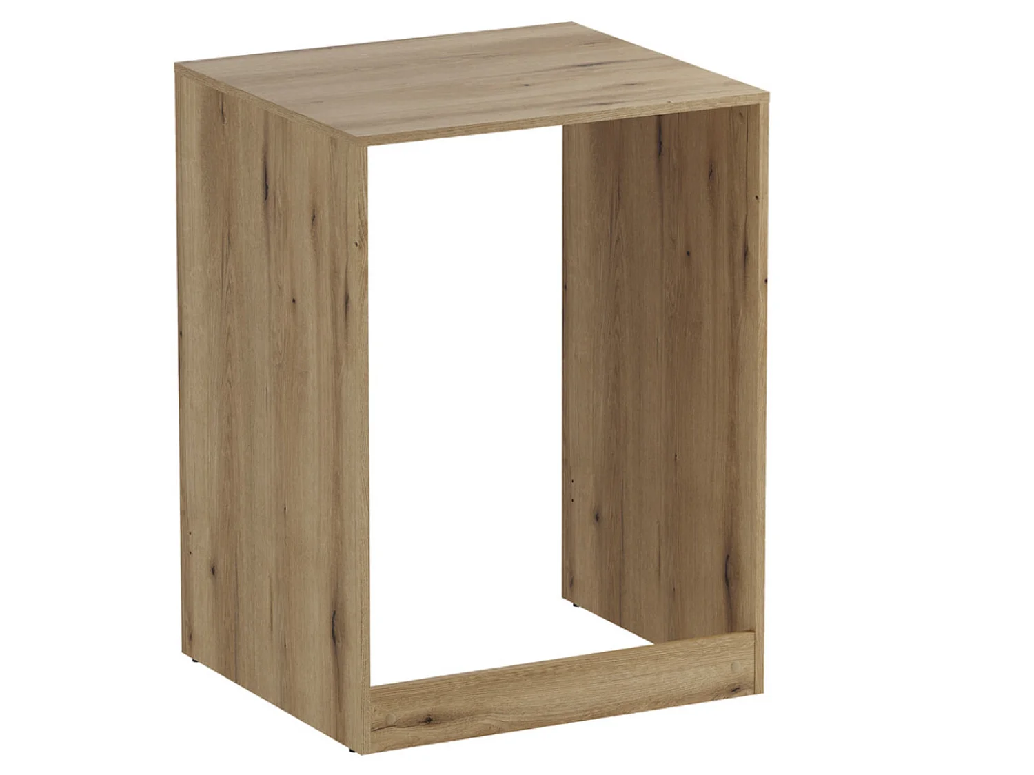Meuble pour machine à laver NOVA Chêne naturel 70cm – Élégance bois et rangement fonctionnel