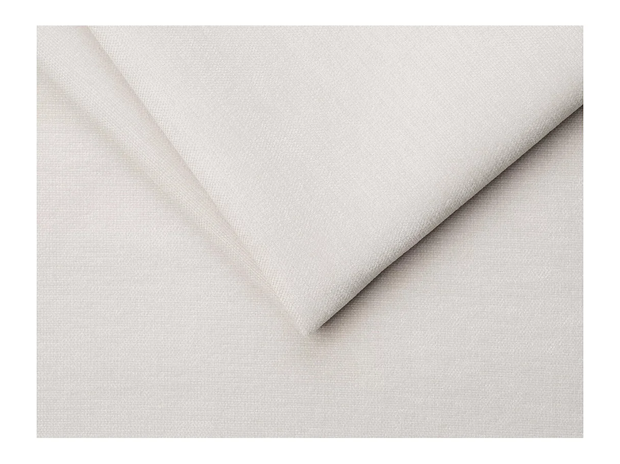 Canapé convertible 2 places avec coffre en tissu beige VELUTO