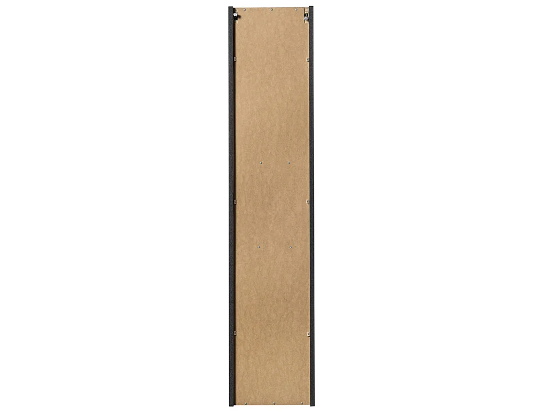 Columna de baño mural NOVA de 30 cm de altura – Armario de pared de diseño moderno-Negro